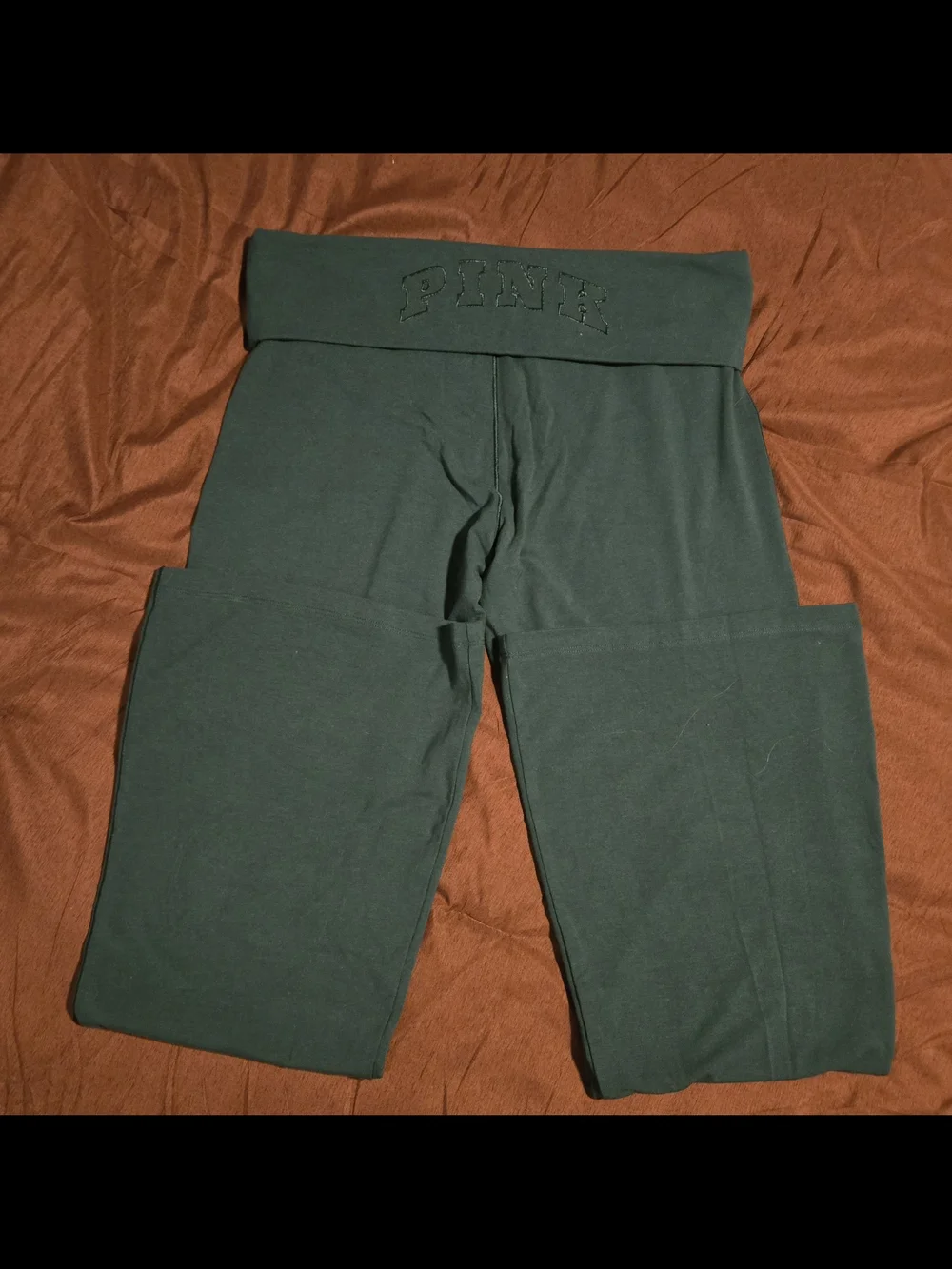 Pink Womens Forest Green Hoodie, Joggers & Legging Set